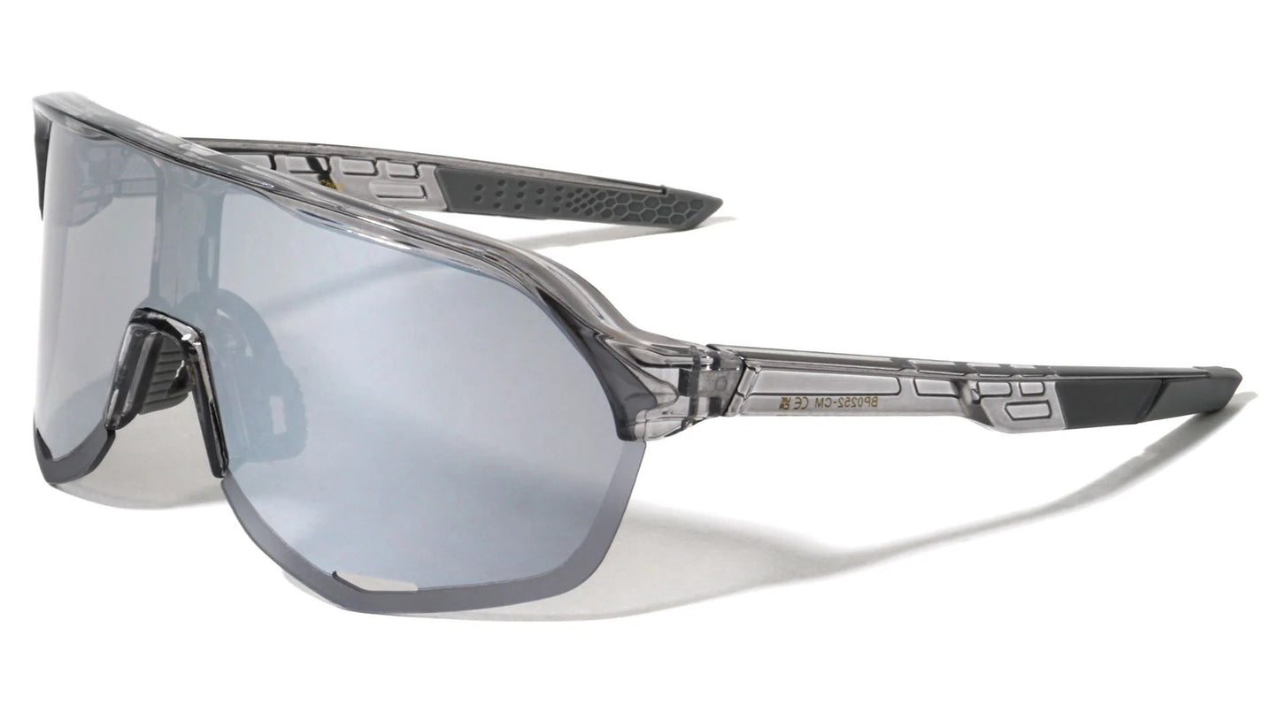 Semi Rimless One Piece Shield Lens bp0252-cm