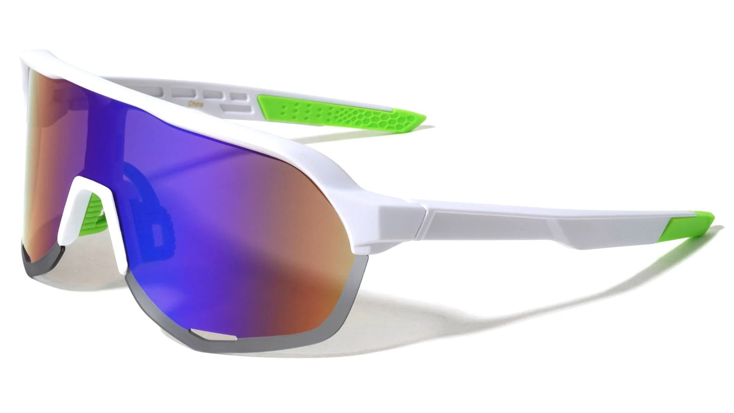 Semi Rimless One Piece Shield Lens bp0252-cm