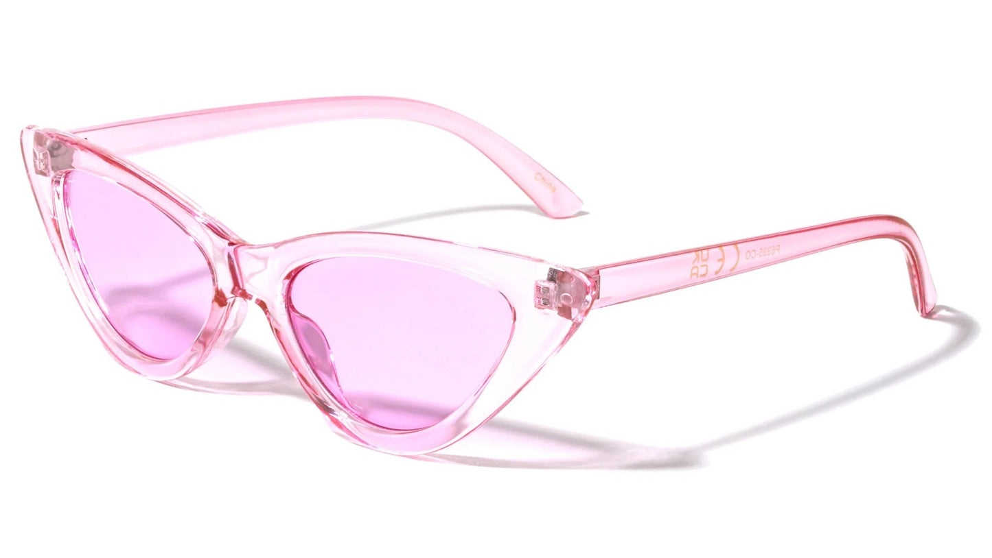 Crystal Color Cat Eye Sunglasses p6395-co