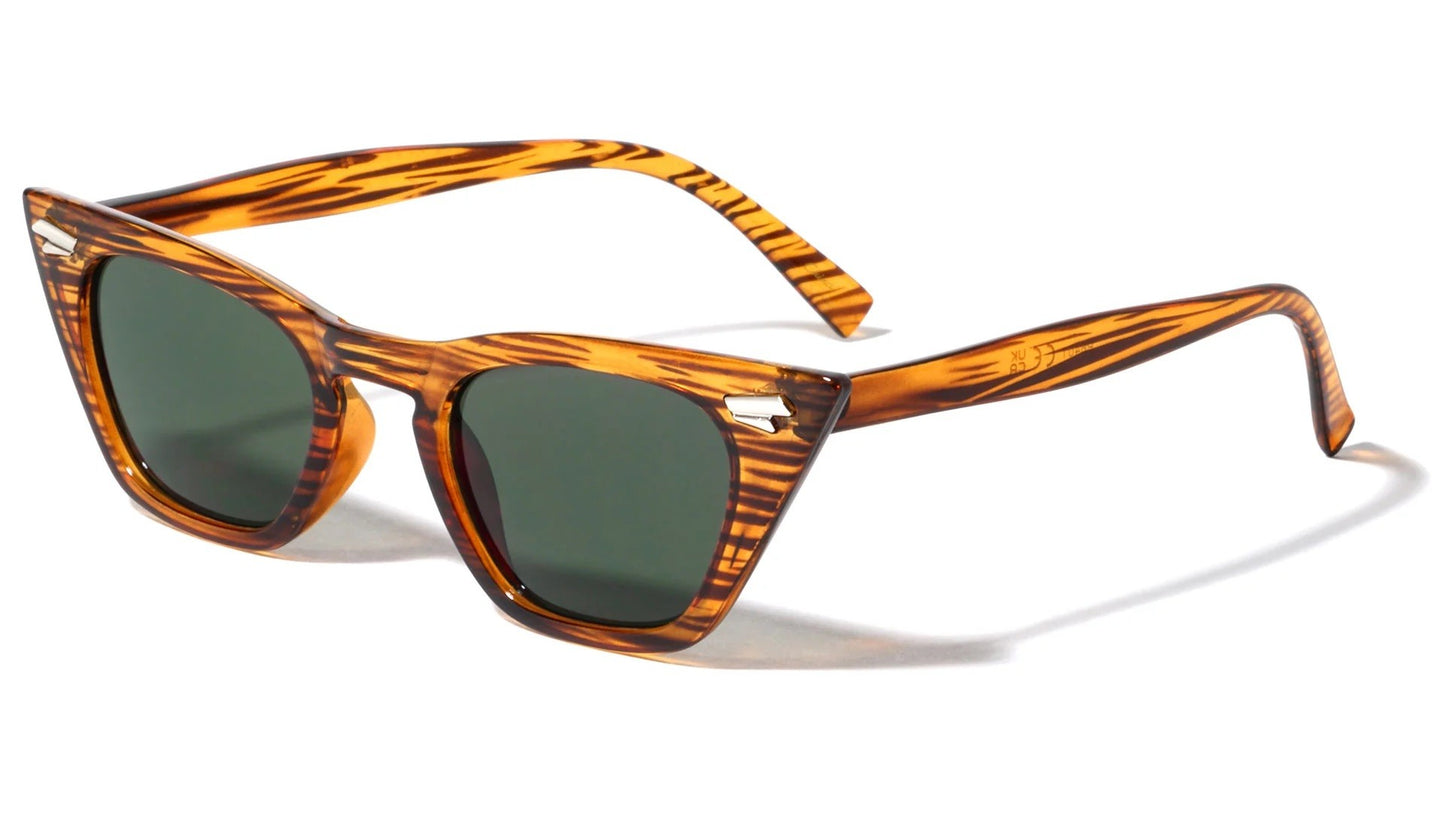 Thin Sharp Cat Eye Sunglasses p6401