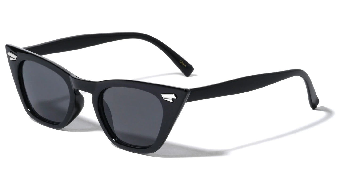 Thin Sharp Cat Eye Sunglasses p6401