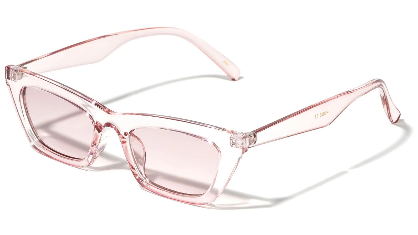 Thin Cat Eye Frame Sunglasses p6563