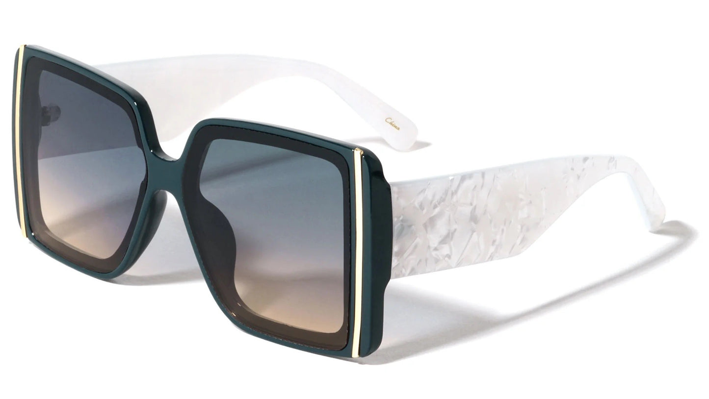 Squared Butterfly Frame Sunglasses p6668