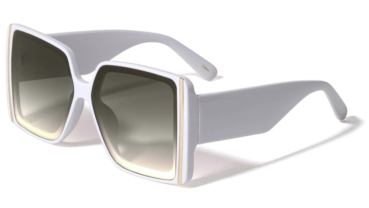 Squared Butterfly Frame Sunglasses p6668