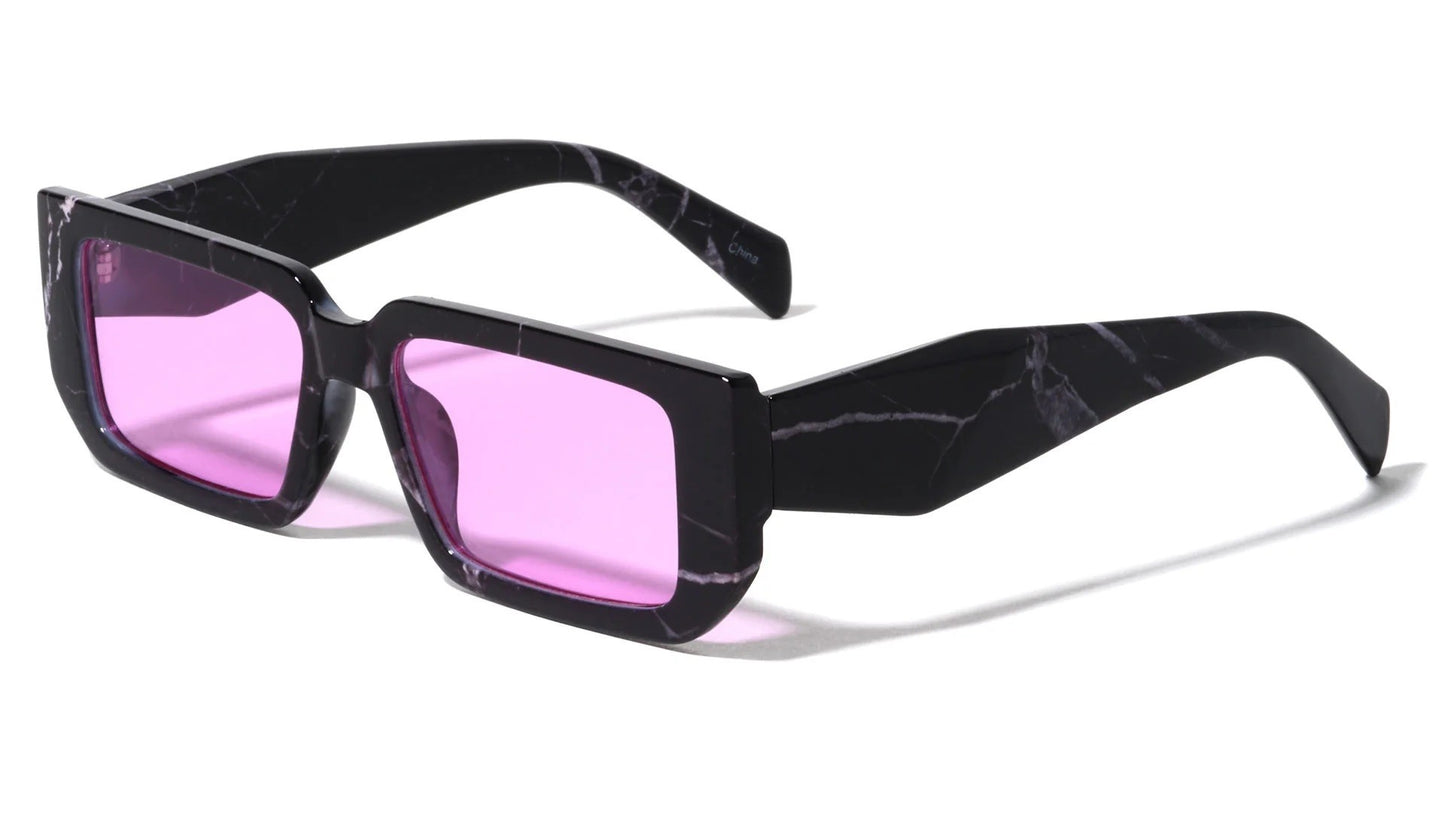 Wide Rectangle Frame Sunglasses p6743