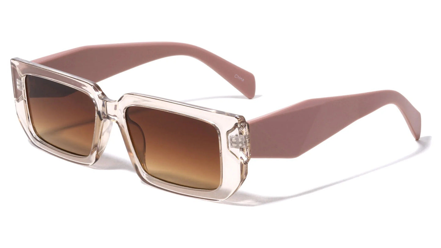 Wide Rectangle Frame Sunglasses p6743