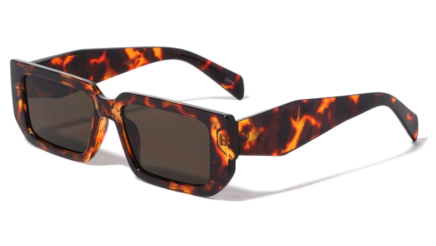 Wide Rectangle Frame Sunglasses p6743