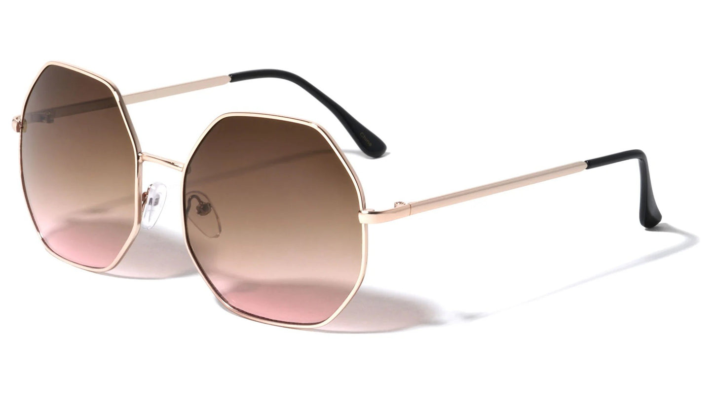 Thin Rim Octagon Sunglasses m10259