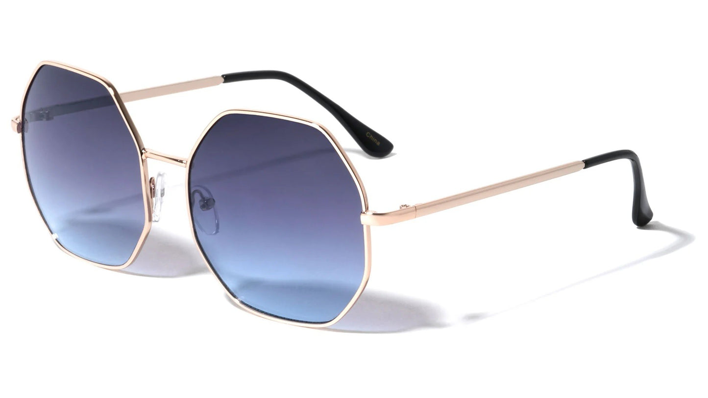 Thin Rim Octagon Sunglasses m10259