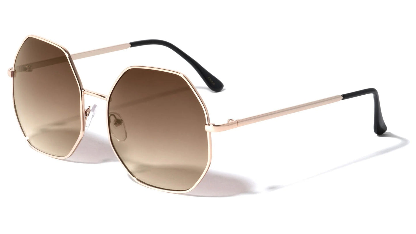 Thin Rim Octagon Sunglasses m10259