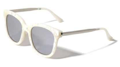 Retro Flat Lens Sunglasses p30189-ft