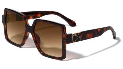 Oversized Squared Butterfly Sunglasses p30446