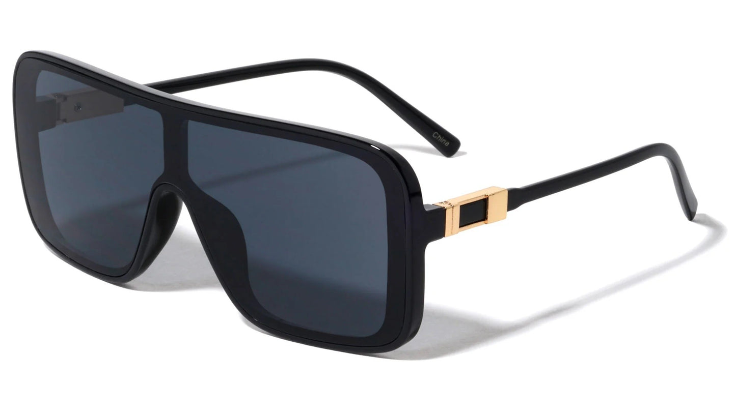 Flat Top Shield Sunglasses p30440