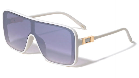 Flat Top Shield Sunglasses p30440