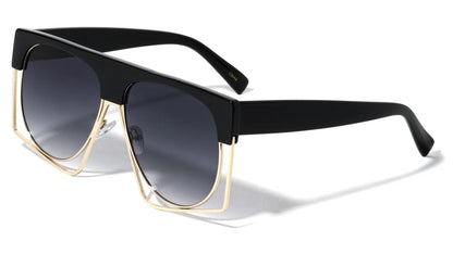 Flat Top Stripe Sunglasses p30327