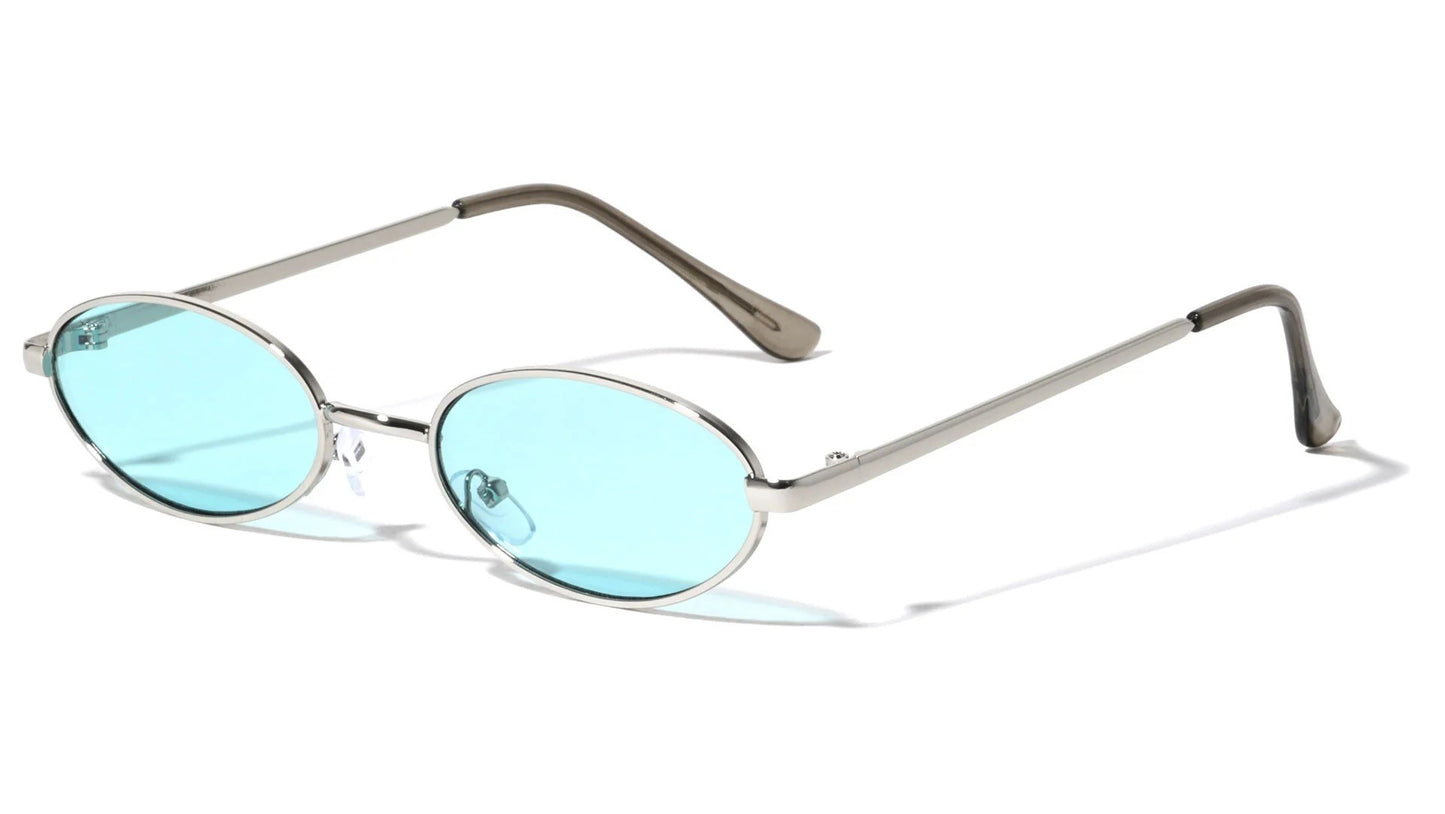 Metallic Color Lens Oval  Frame m10613-co