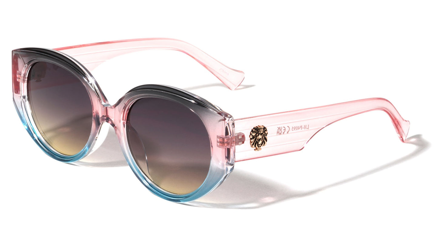 Lion Fashion Cateye Sunglasses lh-p4095
