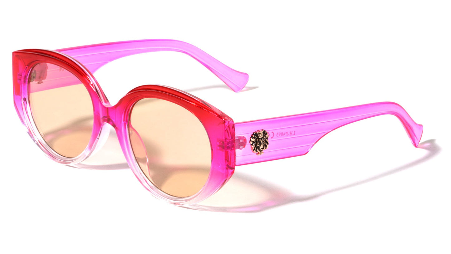 Lion Fashion Cateye Sunglasses lh-p4095