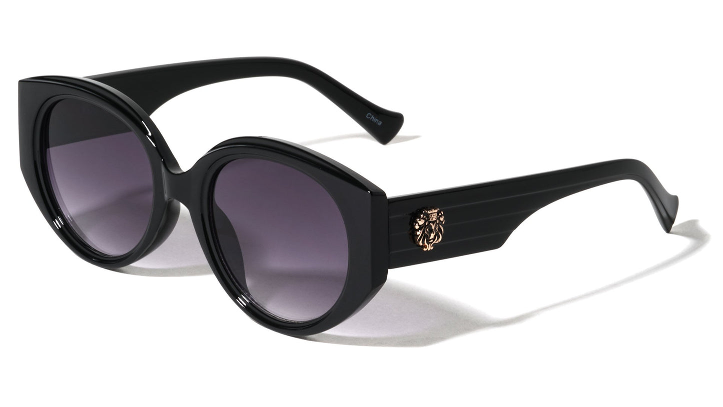 Lion Fashion Cateye Sunglasses lh-p4095