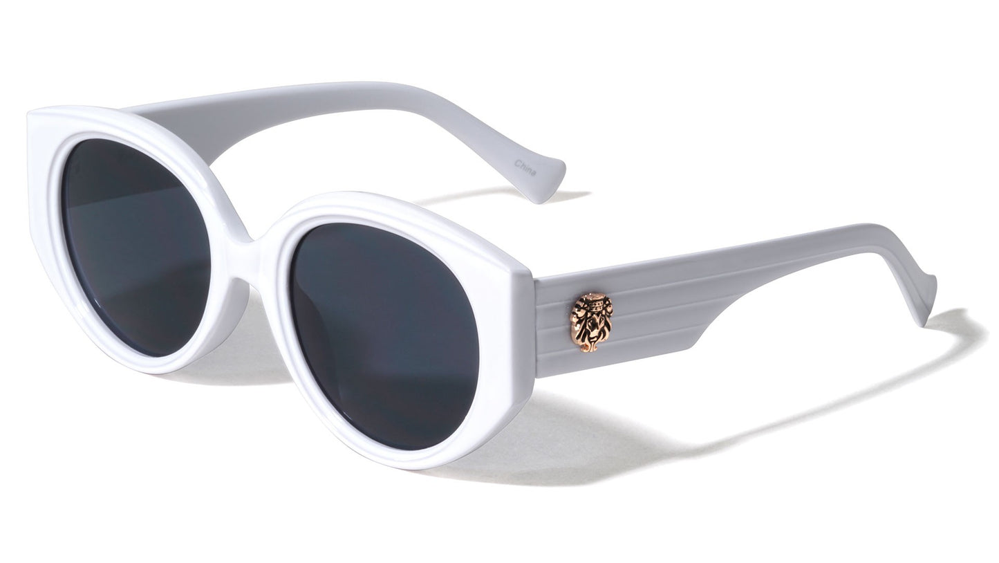 Lion Fashion Cateye Sunglasses lh-p4095