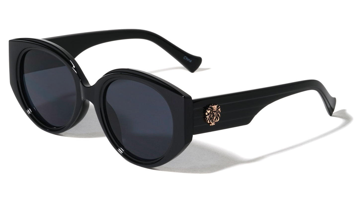 Lion Fashion Cateye Sunglasses lh-p4095