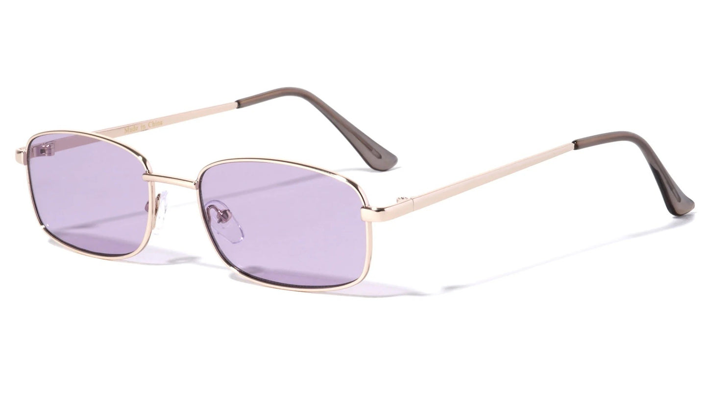 Thin Rectangle Color Sunglasses m10614-co