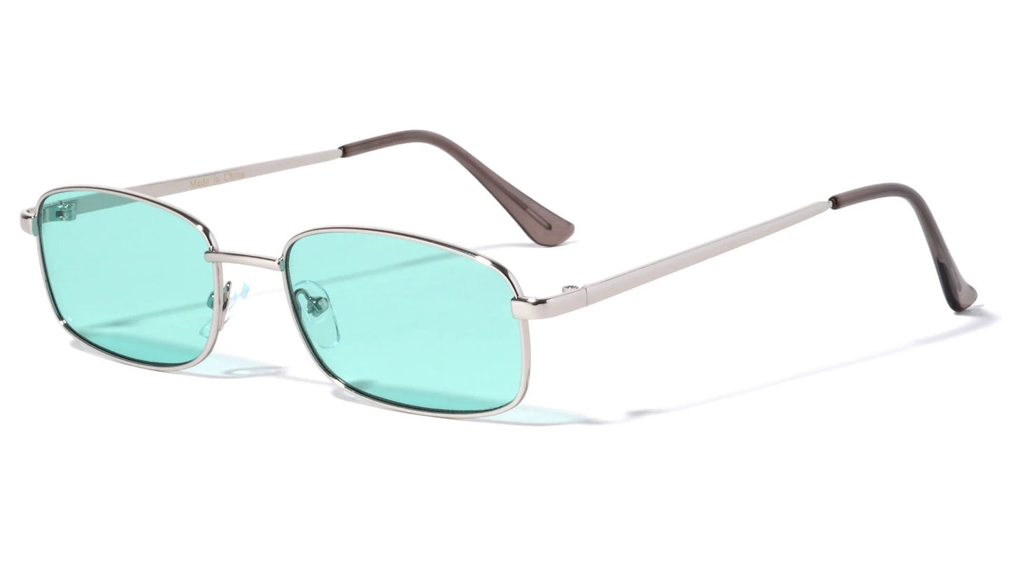Thin Rectangle Color Sunglasses m10614-co