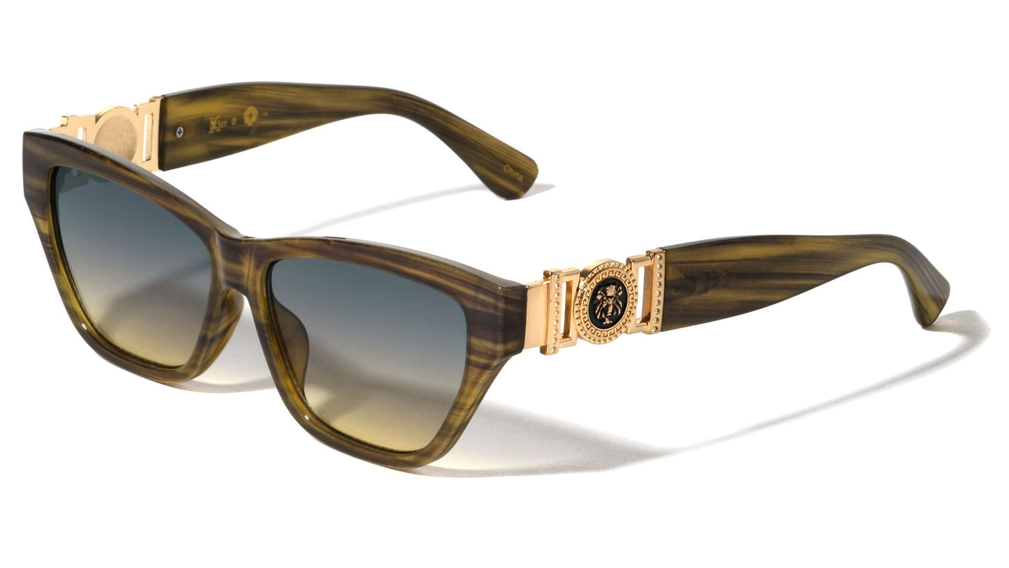 Lion Fashion Cateye Sunglasses lh-p4096