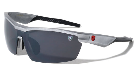 Khan Semi-Rimless Sports Sunglasses kn-p01042