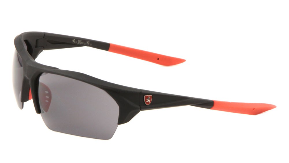 Khan Semi-Rimless Sunglasses kn-p01019-sft