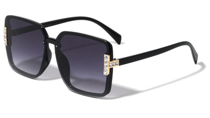 Rhinestone Butterfly Frame Sunglasses rh-3256