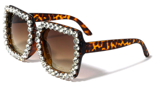 Rhinestone Butterfly Decorated Frame rh-3264