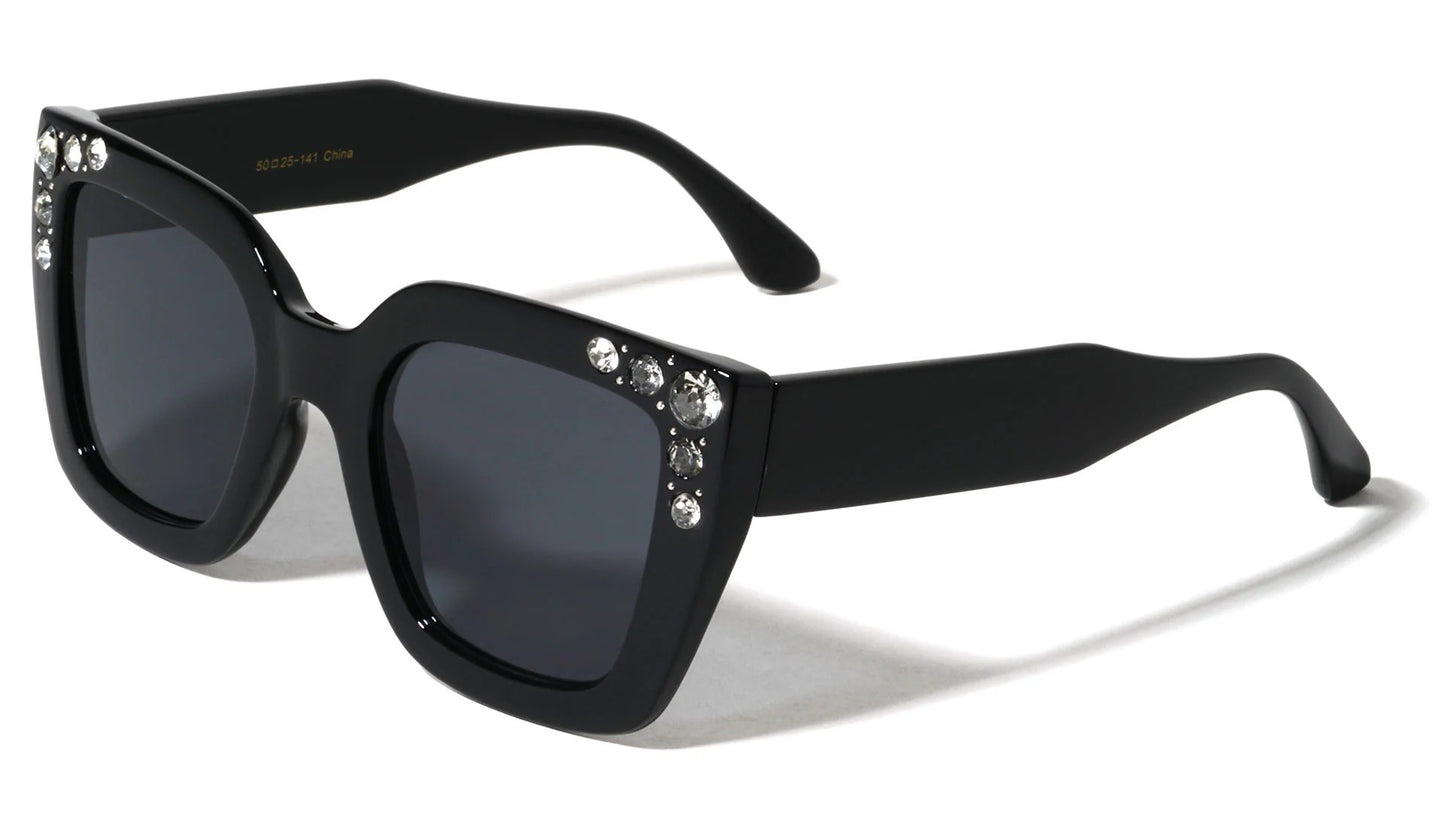Rhinestone Cat Eye Sunglasses rh-3270