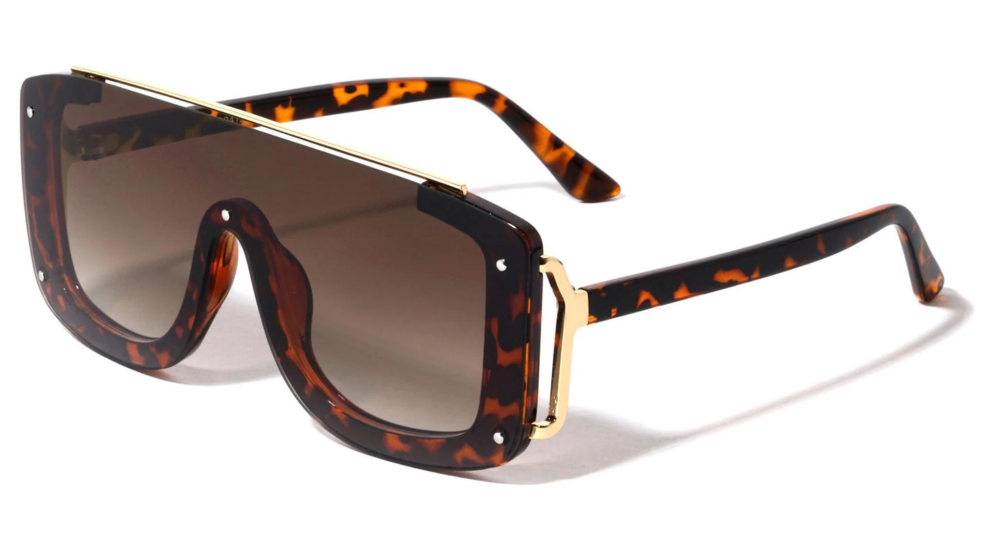 One Piece Shield Fashion Sunglasses p30412