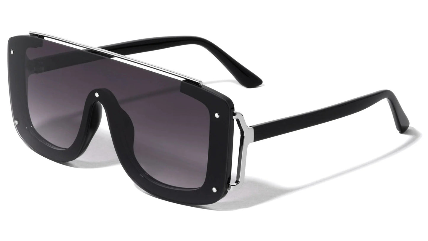 One Piece Shield Fashion Sunglasses p30412