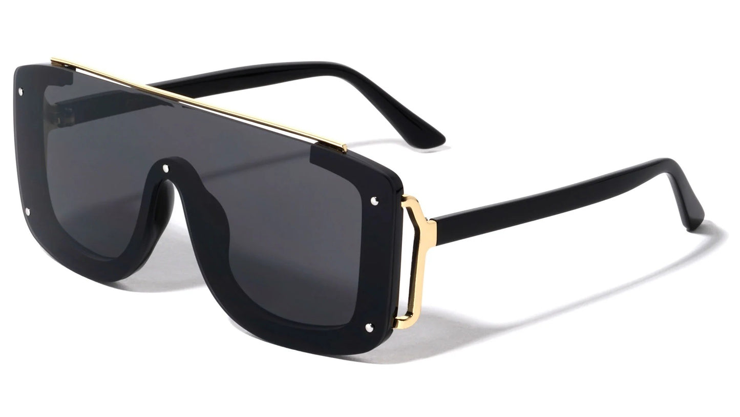 One Piece Shield Fashion Sunglasses p30412