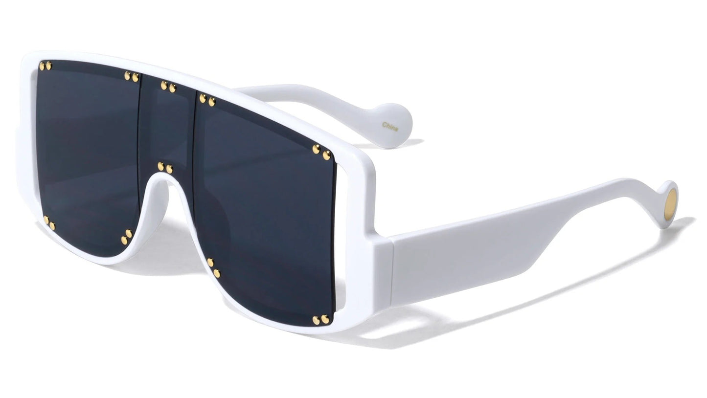 Oversized 3 Piece Lens Sunglasses p30415