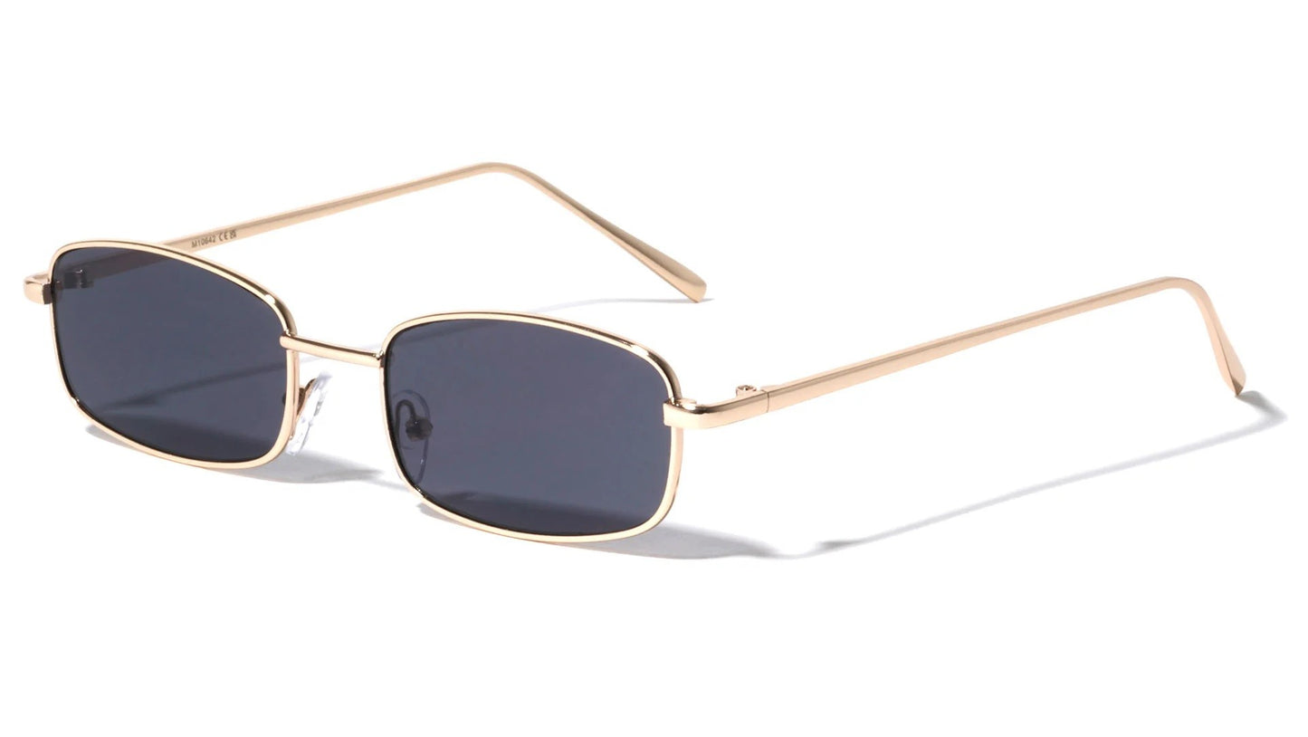 Color Lens Rectangle Sunglasses m10642