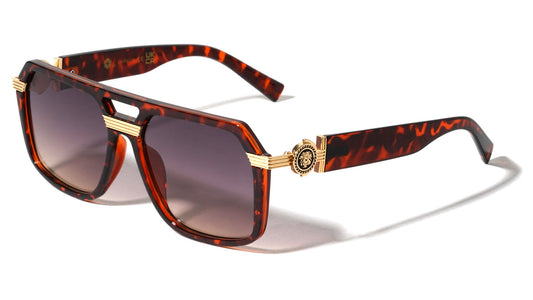Lion Squared Aviator Sunglasses lh-p4118