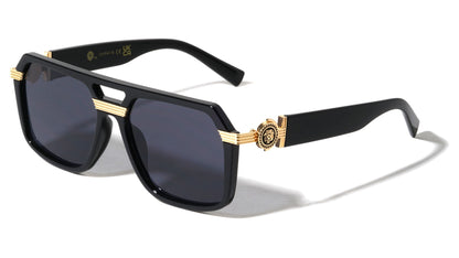 Lion Squared Aviator Sunglasses lh-p4118
