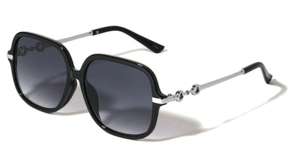 Metallic Square Butterfly Sunglasses p30668
