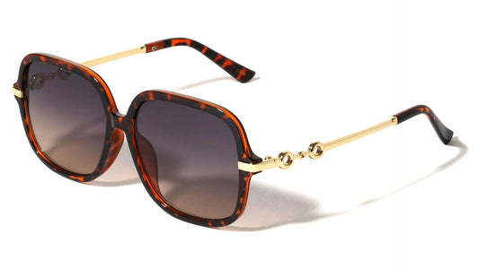 Metallic Square Butterfly Sunglasses p30668