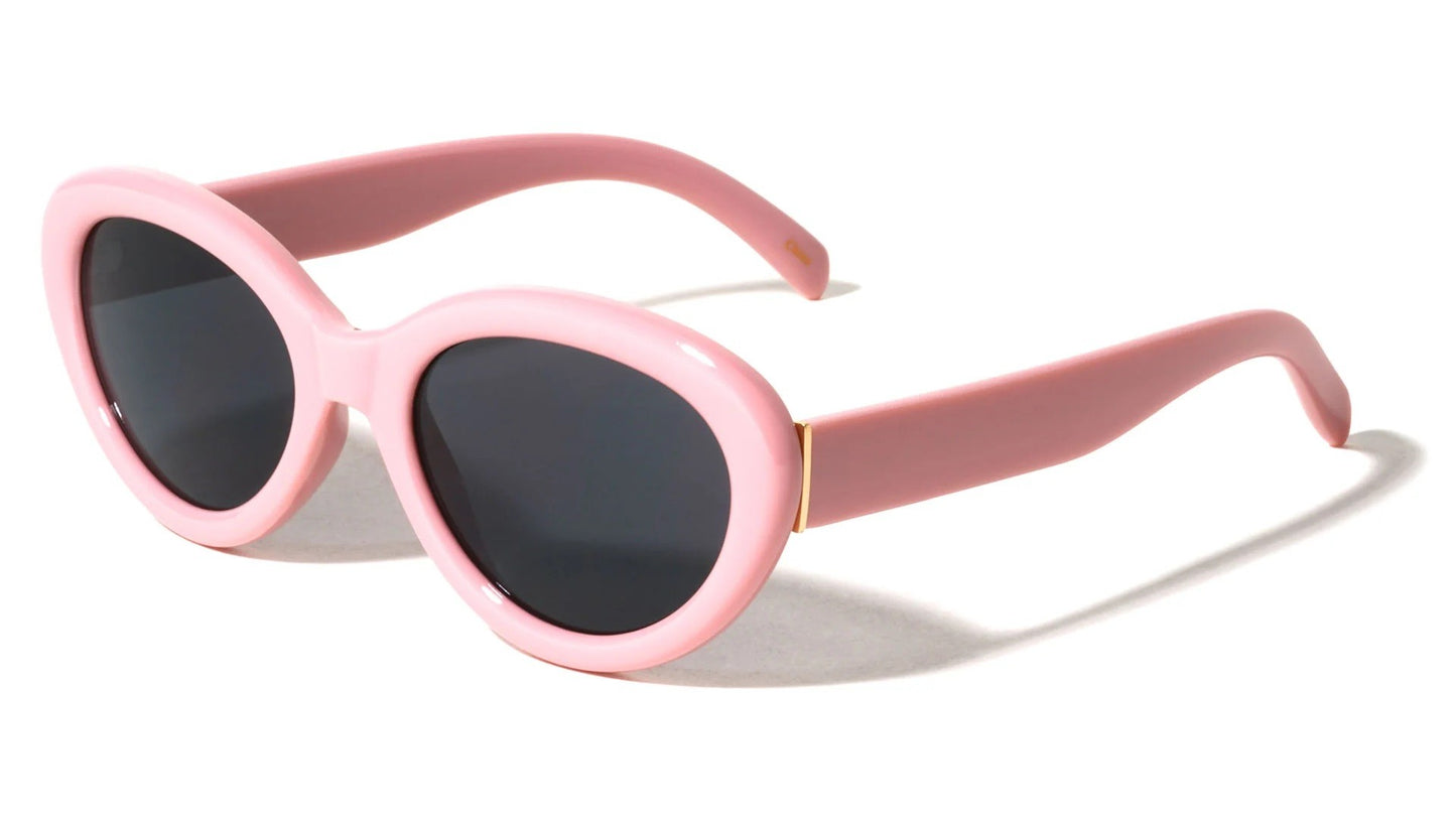 Fashion Oval Cat Eye Frame Sunglasses p1109