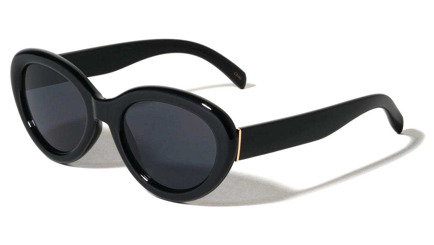 Fashion Oval Cat Eye Frame Sunglasses p1109