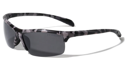Polarized Semi Rimless Shades pol-p9535-camo