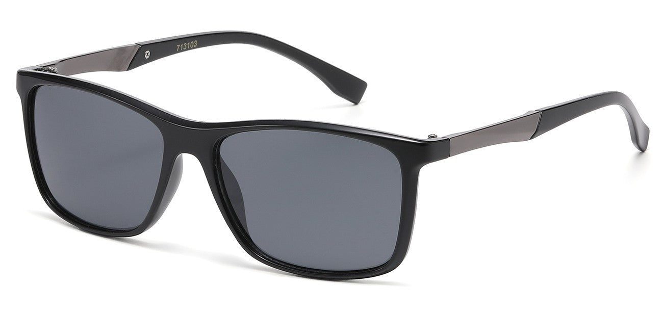 Classic  Nickel Square Sunglasses 713103
