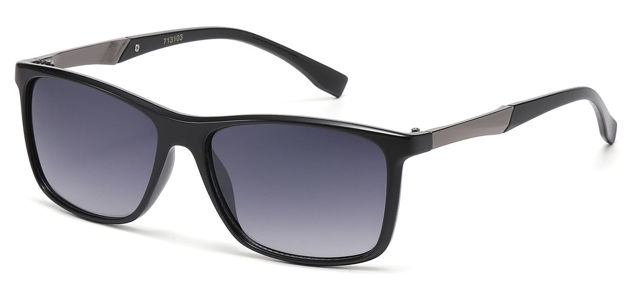Classic  Nickel Square Sunglasses 713103