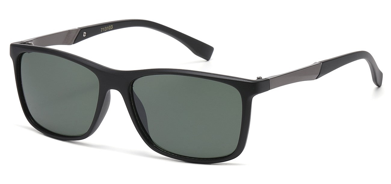 Classic  Nickel Square Sunglasses 713103