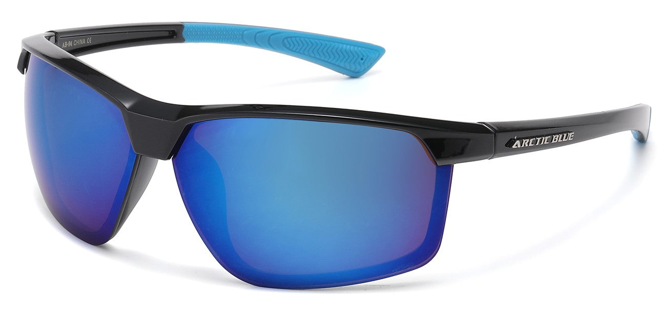 Artic Blue Sports Wrap Sunglasses ab-94