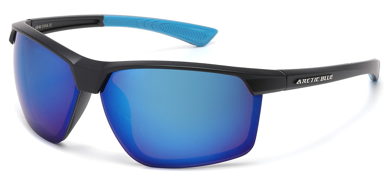Artic Blue Sports Wrap Sunglasses ab-94